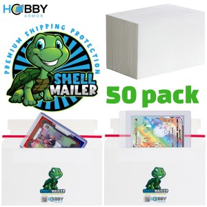 Shell Mailer Trading Card Envelopes - 7" x 4.35"